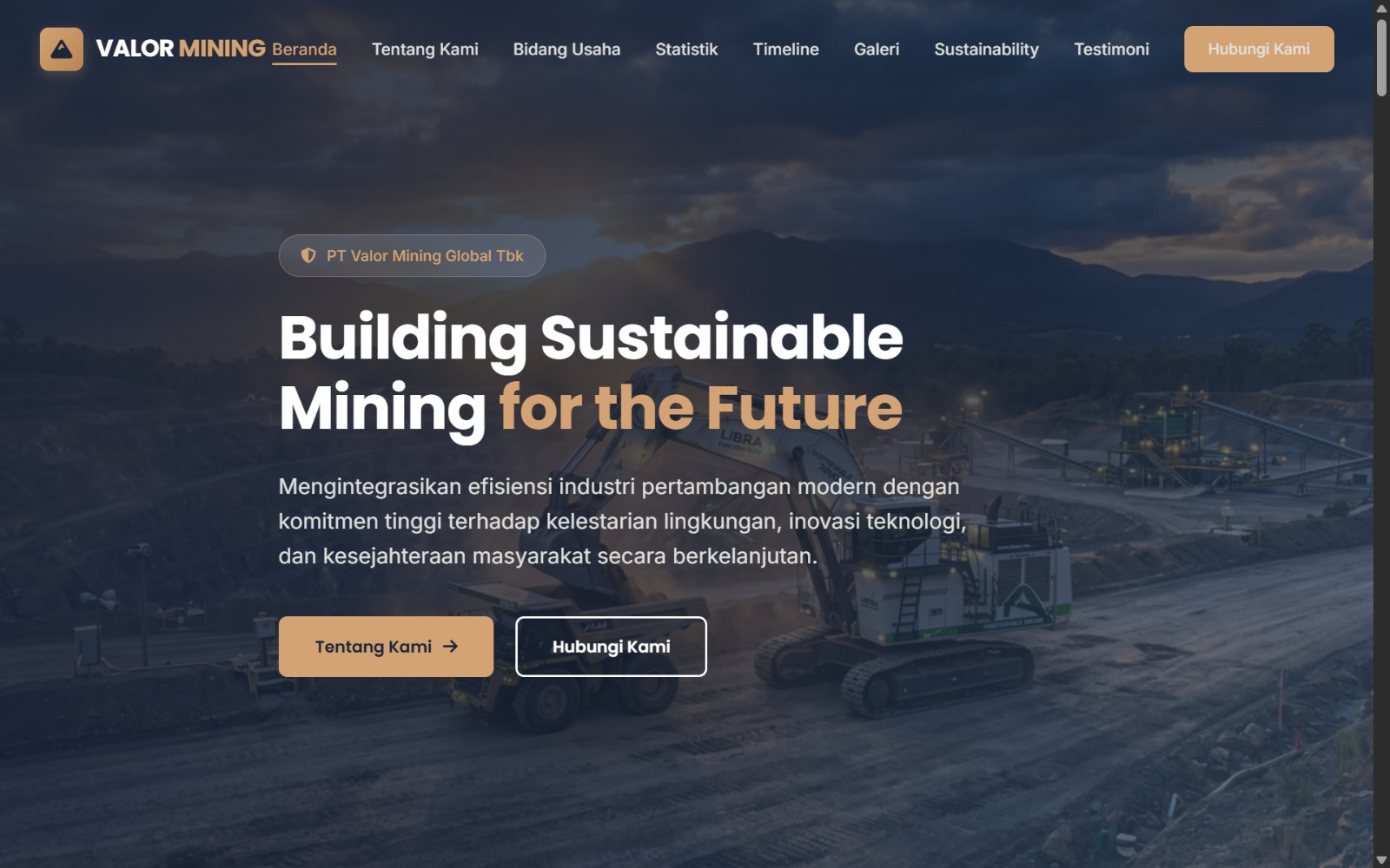 Valor Mining - Perusahaan Tambang